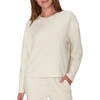 Hanes Women’s Originals French Terry Pullover, Cropped Crewneck Sweatshirt for Women, Comfywear Loungewear(Oatmeal Marle)