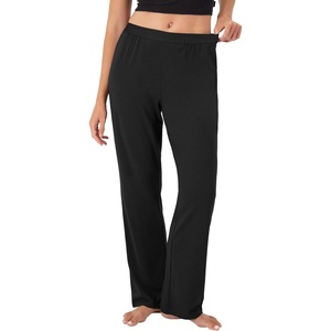 Hanes Women’s Lounge Pants, Originals Supersoft Comfywear Sleep Pants, Loungewear for Women, 30″(Black)
