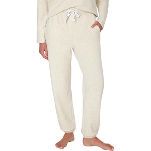 Hanes Women’s Originals French Terry Joggers, Lightweight Lounge Pants for Women, Comfywear Loungewear, 28″(Oatmeal Marle)