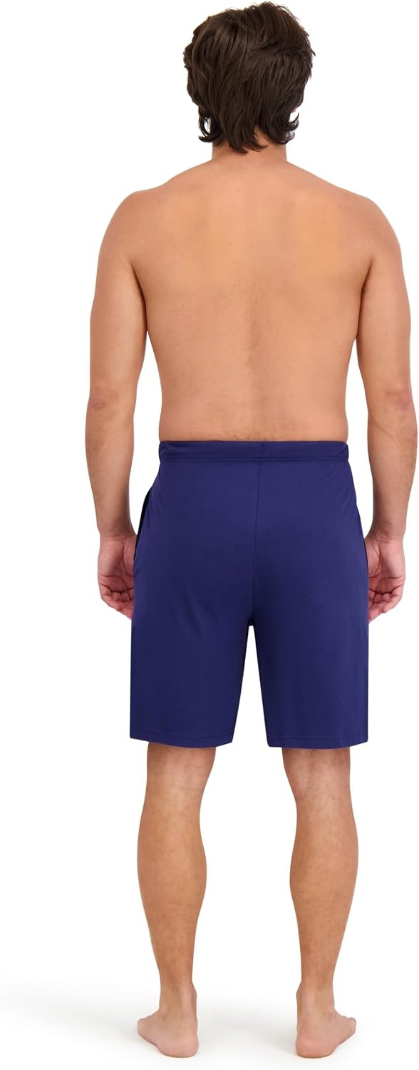 image:imageHanes Mens Woven ShortBlue DepthHeather Grey