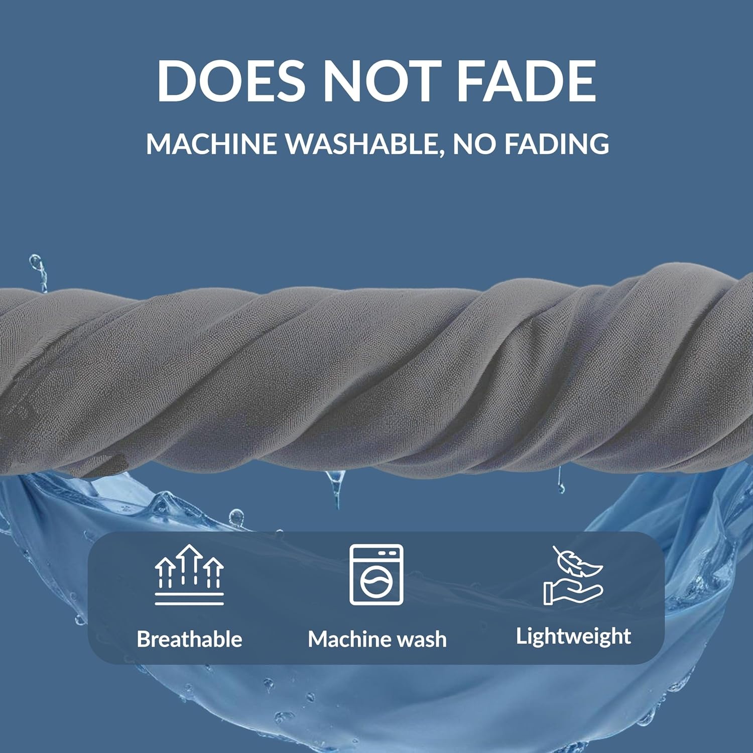 image:imageHanes Mens Woven ShortHeather GrayNavy