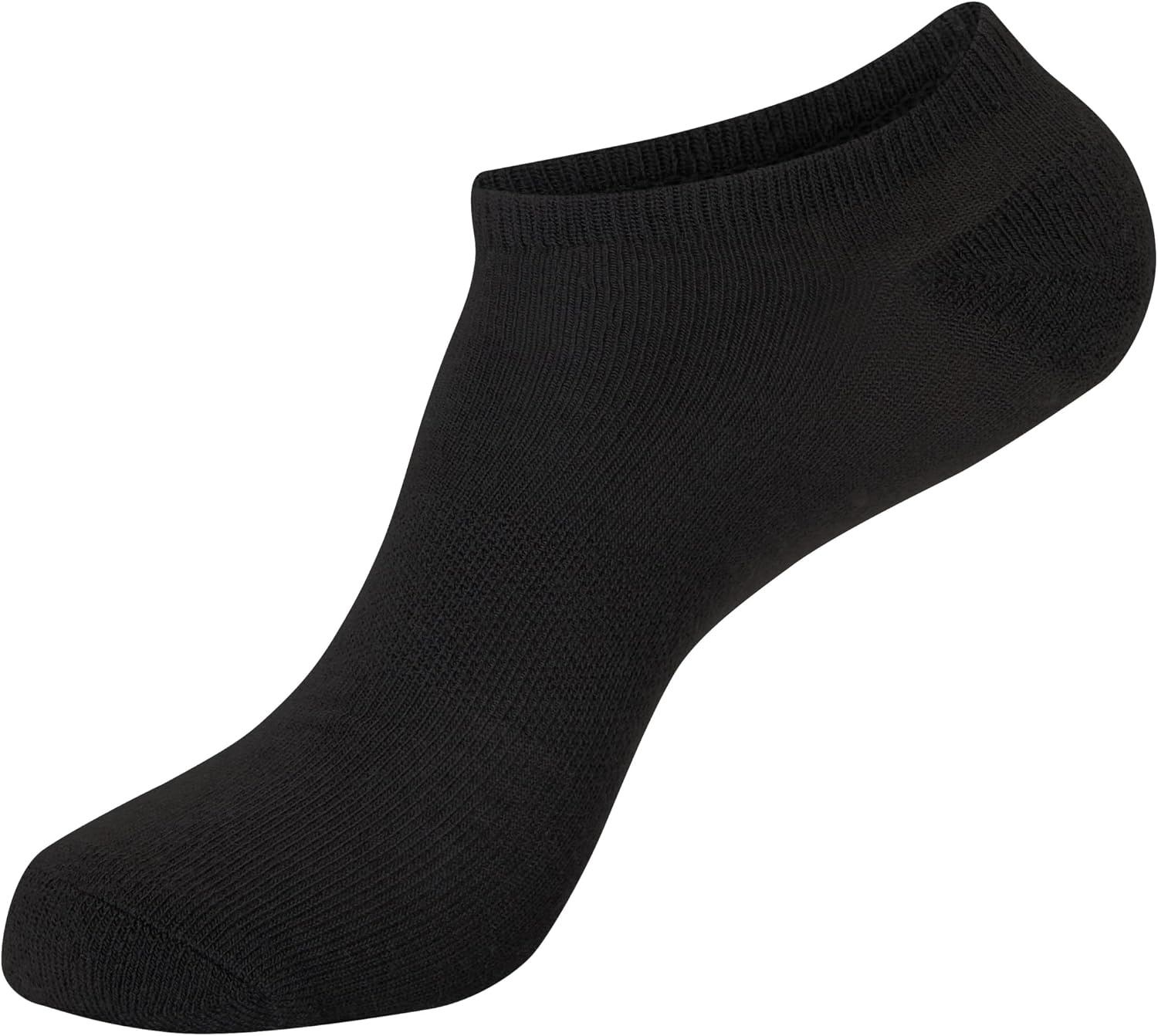 image:imageHanes Womens 6Pair Comfort Fit No Show SocksBlack 6 Pack