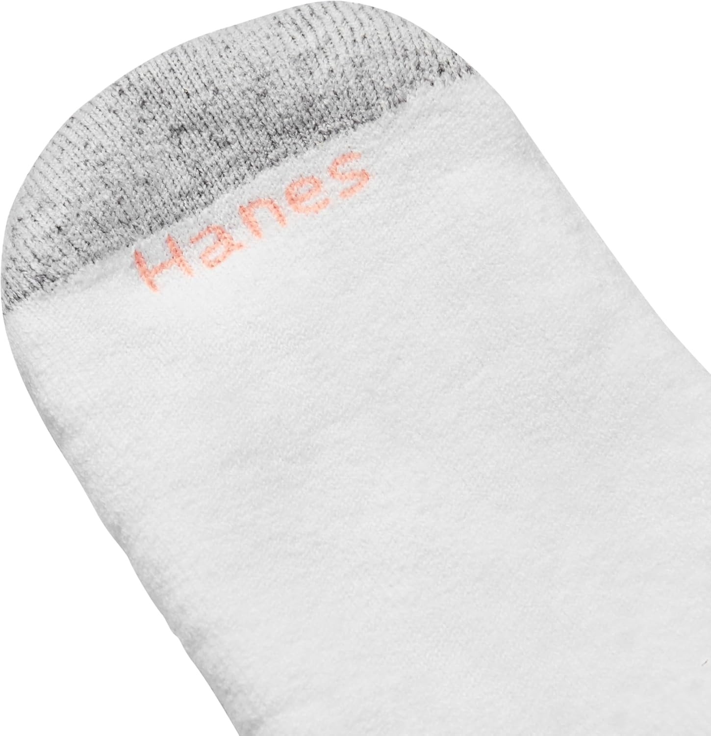 image:imageHanes Womens Crew Ankle and NoShow MoistureWicking Cushioned Athletic Socks 14 PackWhite