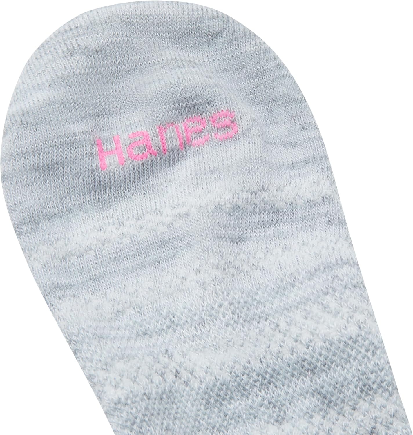 image:imageHanes Womens Socks Lightweight Breathable Socks No Show and Super No Show 6PackPink Grey