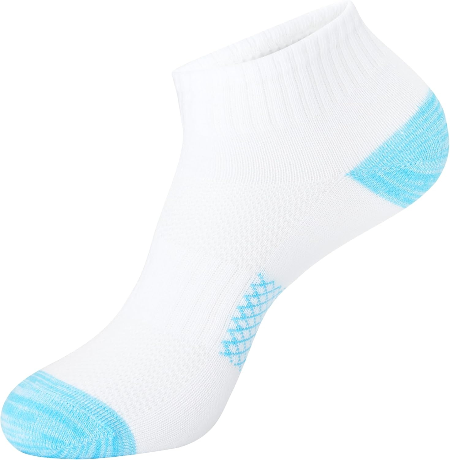 image:imageHanes Womens Socks Lightweight Breathable Socks No Show and Super No Show 6PackWhite Assorted 6 Pack