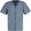 Hanes Men’s Hanes Short Sleeve Pj Set(Blackgrey)