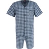 Hanes Men’s Hanes Short Sleeve Pj Set(Blackgrey)