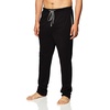 Hanes Men’s Solid Knit Sleep Pant With Pockets and Drawstring(Black)