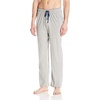 Hanes Men’s Solid Knit Sleep Pant With Pockets and Drawstring(Blue/Active Grey)