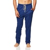 Hanes Men’s Solid Knit Sleep Pant With Pockets and Drawstring(Blue/Active Grey)
