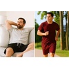 Hanes Men’s Woven Short(Biking Red/Black)