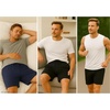 Hanes Men’s Woven Short(Black/Dark Blue)