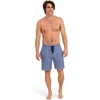 Hanes Men’s Woven Short(Grey Heather/Chambrey Blue)