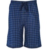 Hanes Men’s Woven Shorts(Navy Plaid)
