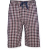 Hanes Men’s Woven Shorts(Navy/Red Gingham)