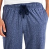 Hanes Men’s X-Temp Jersey Cotton Sleep Pajama Lounge Pants with Pockets, Pj Bottoms, Extended Sizes(Denim)