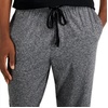 Hanes Men’s X-Temp Jersey Cotton Sleep Pajama Lounge Pants with Pockets, Pj Bottoms, Extended Sizes(Heather Grey)