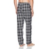Hanes Ultimate Men’s Big Flannel Pant(Black/White)