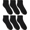 Hanes Women’s 6-Pair Comfort Fit No Show Socks(Black – 6 Pack)