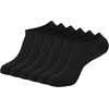 Hanes Women’s 6-Pair Comfort Fit No Show Socks(Black – 6 Pack)