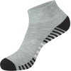 Hanes Women’s 6-Pair Comfort Fit No Show Socks(Gray With Stripes – 6 Pack)