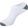 Hanes Women’s 6-Pair Comfort Fit No Show Socks(White With Color Pops – 6 Pack)