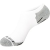 Hanes Women’s 6-Pair Comfort Fit No Show Socks(White With Gray – 6 Pack)
