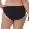 Hanes Women’s Brief Underwear, Stretch Brief Panties for Women, Tag-free Underwear, 5-pack(White/Grey/Blue/Pink/Black)