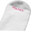 Hanes Women’s Crew, Ankle, and No-Show Moisture-Wicking Cushioned Athletic Socks (14 Pack)(White)