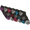 Hanes Women’s Socks, Lightweight Breathable Socks, No Show and Super No Show, 6-Pack(Black/Grey)