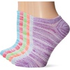 Hanes Women’s Socks, Lightweight Breathable Socks, No Show and Super No Show, 6-Pack(Pink Grey)