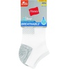 Hanes Women’s Socks, Lightweight Breathable Socks, No Show and Super No Show, 6-Pack(White)