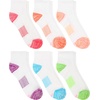 Hanes Women’s Socks, Lightweight Breathable Socks, No Show and Super No Show, 6-Pack(White Assorted – 6 Pack)