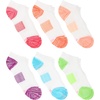Hanes Women’s Socks, Lightweight Breathable Socks, No Show and Super No Show, 6-Pack(White Assorted)