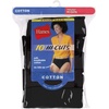 Hanes Women’s Underwear Pack, 10-Pack, Full-Coverage Cotton Blend Panties, Moisture-Wicking Underwear for Women(10-pack Black (Hi-cut))