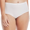 Hanes Women’s Underwear Pack, 10-Pack, Full-Coverage Cotton Blend Panties, Moisture-Wicking Underwear for Women(All White)