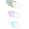 Hanes Women’s Underwear Pack, 10-Pack, Full-Coverage Cotton Blend Panties, Moisture-Wicking Underwear for Women(Pink/Black/Grey Heather/Navy/Tea Floral/White (Hi-cut))
