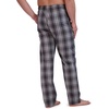 Hanes mens Woven Pajama Pant(Black Plaid)