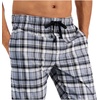 Hanes mens Woven Pajama Pant(Grey Plaid)
