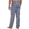 Hanes mens Woven Pajama Pant(Light Blue)