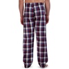 Hanes mens Woven Pajama Pant(Red Plaid)
