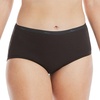 Hanes women’s Hi-Cut Panties Pack, Lightweight Cotton Hi-Cuts, 6-Pack (Retired, Colors May Vary)(Assorted Solids/Prints/Heathers (Brief))