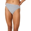 Hanes women’s Hi-Cut Panties Pack, Lightweight Cotton Hi-Cuts, 6-Pack (Retired, Colors May Vary)(White/Pink/Black/Grey Heather/Navy/Tea Floral (Hi-cut))