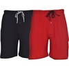 Hanes Men’s Woven Short(Biking Red/Black)