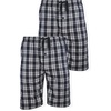 Hanes Men’s Woven Shorts(Black/Black)