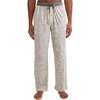 Hanes Men’s X-Temp Jersey Cotton Sleep Pajama Lounge Pants with Pockets, Pj Bottoms, Extended Sizes(Oatmeal)