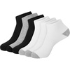 Hanes Women’s 6-Pair Comfort Fit No Show Socks(Assorted Black & White – 6 Pack)