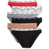 Hanes Women’s Originals Bikini Panties, Breathable Stretch Cotton Underwear, Assorted, 6-pack(Basic Color Mix)