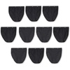 Hanes Women’s Underwear Pack, 10-Pack, Full-Coverage Cotton Blend Panties, Moisture-Wicking Underwear for Women(10-pack Black (Hi-cut))