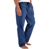 Hanes mens Woven Pajama Pant(Navy Plaid)